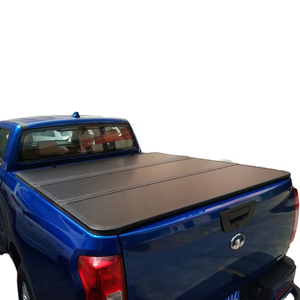Rétractable Dur Tri-Fold Aluminium 4x4 Pickup Camion Lit Tonneau Couverture Modèle Ranger Convient Toyota pour Hilux Revo <span class=keywords><strong>Vigo</strong></span> pour Tacoma Tu - Product Image 1