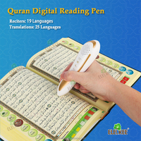 Hm10 Gold Multi Langue Duaa Mp3 Holley Parler Parler 8Gb Stylo Numérique Coran Lecture en Arabe Traduire