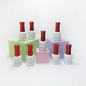 New Nail Art Easy To Apply 1 Step Top Coat Rubber Base Coat Gel Polish For Nails Salon