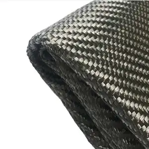 3k 200g 240g 1500 Black Twill Plain Weave Carbon Fiber Fabric