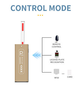 HCW sistema di controllo accessi compatibile acciaio laminato a freddo zincato a polvere rivestito braccio stradale porta barriera di parcheggio barriere stradali - Product Image 2