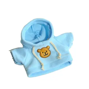 Vestuário personalizado de urso, suprimentos multicoloridos de subolmação, roupa de urso de pelúcia, logotipo e cor, roupa de animais recheados