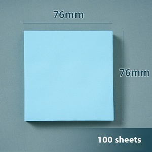 Notes autocollantes colorées Notes mignonnes et créatives Notes de papeterie de bureau Notes de message d'étudiant Notes personnalisées - Product Image 6