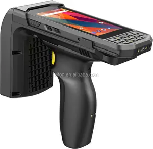 HiDON dengan Harga Murah Kasar Pda Android 4G RAM + 64G ROM 2D Barcode Scanner Handheld UHF Rfid Reader NFC Qr Code Reader