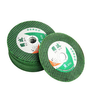 Disque de meulage ultra-mince en résine verte pour métal et acier inoxydable 107, disque de polissage double maille pour meuleuse d'angle, disques de découpe et de polissage - Product Image 5