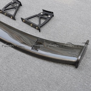 GT Style Rear Trunk Wing Spoiler <b>Boot</b> Lip for Mercedes Benz W204 4 Door Sedan C63 Black Series - Product Image 6