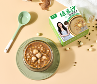 Pâte sucrée gourmet aux haricots mungo et aux graines de lotus en boîte pour adultes - Plats instantanés savoureux