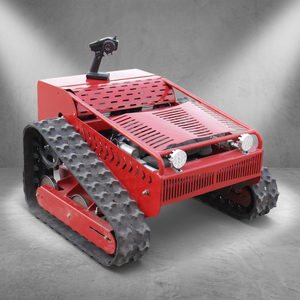 Cortadora de Césped Todoterreno con Control Remoto, Ancho de Corte de 550 mm, Chasis Eléctrico Híbrido con Elevación para Montaña, Huerto, Río - Product Image 1