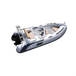 Bateau de pêche <span class=keywords><strong>semi</strong></span>-<span class=keywords><strong>rigide</strong></span> gonflable <span class=keywords><strong>Zodiac</strong></span> RIB420 de 14 pieds en PVC/Hypalon/Orca à vendre - Product Image 5