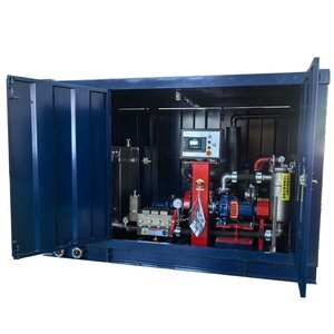 Machine d'<span class=keywords><strong>hydrojet</strong></span> entraînée par moteur diesel de la capacité 20,000PSI pour le nettoyage industriel de tuyau, nettoyage de tuyau d'échangeur de chaleur - Product Image 5