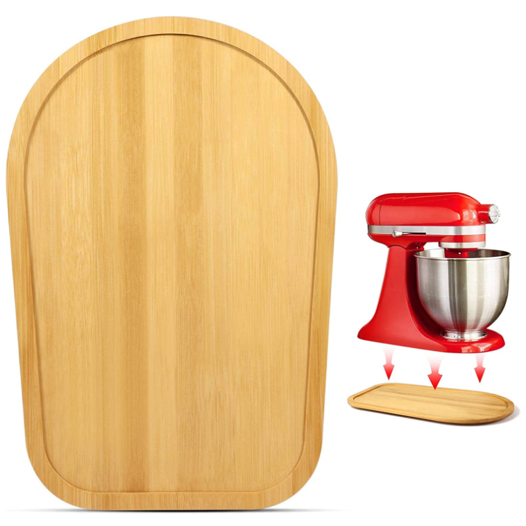 Bamboo Mixer Slider Mat Kitchen Appliance Slider Compatible With Kitchenaid Stand Mixer Mixer Mover Sliding