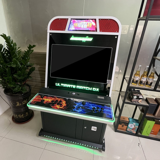 32 Inch Metal Boxing Video Control Console 110V 220V Cabinet 2 Player Coin Operated Arcade Game Machine English/Spanish