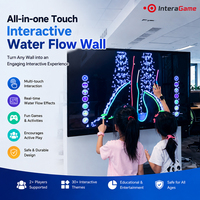 InteraGame - Equipo de Juego Interactivo Comercial Todo en Uno con Pared de Agua Táctil para Parques Infantiles Interiores y Centros de Entretenimiento Familiar (FEC)