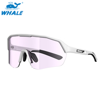 Lunettes de sport photochromiques personnalisées en TR90 et TPE avec branches détachables et bouton à ressort à dégagement rapide pour le cyclisme – Vente en gros OEM