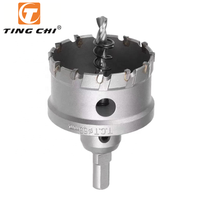 Scie en carbure de tungstène TCT, tige triangulaire de haute qualité pour le perçage du métal et de l'acier inoxydable, 1 pièce