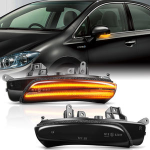 Lentille claire/fumée 12V LED miroir clignotant lampe pour Toyota <span class=keywords><strong>Prius</strong></span> ZVW30 bail <span class=keywords><strong>ZVW35</strong></span> - Product Image 4