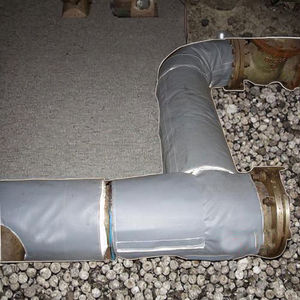 Couverture d'échappement durable flexible à haute température pour tuyau d'échappement - Product Image 2