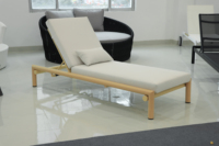 Chaise longue en aluminium Foshan Darwin à prix direct, personnalisable pour extérieur, piscine, patio, hôtel, spa, cour et bord de piscine