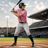 Maillots de baseball de haute qualité, col en V, respirants, personnalisables par sublimation