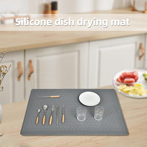Super Large <b>Placemat</b> Big Size Water Drainage Reuse Silicone Mat 33.8inch Under Sink Storage Pad Silicone Mat - Product Image 6