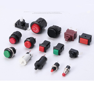 7 Colors R13-507 16MM Round Non Locking Self Reset <b>Push</b> <b>Button</b> <b>Switch</b> Start <b>Switch</b> - Product Image 5