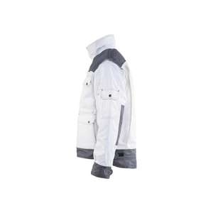 BLAKLADER-Veste doublée pour peintres 486519001094M Blanc/Gris-EAN 7330509287484 VESTES DE TRAVAIL D'HIVER SOFTSHELL ET VESTES REMBOURRÉES - Product Image 5
