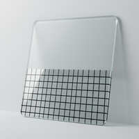 Verre trempé de 10 mm pour balustrade d'escalier d'hôtel, système de main courante, bâtiment résidentiel de luxe, verre de sécurité renforcé
