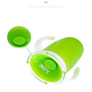 Gobelet d'apprentissage pour bébé, gobelet pliable en silicone à 360 degrés, gobelet pliable portable pour les voyages - Product Image 4
