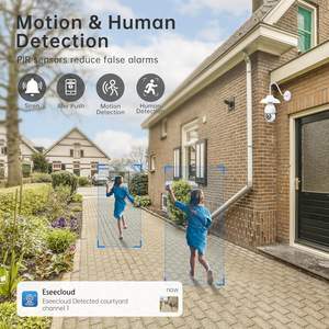 E27灯泡安全摄像机360无线室内摄像机10m红外夜视双向音频全彩灯无需布线 - Product Image 4