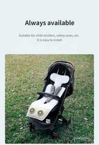 Cojín Ventilado Anjuny 5V USB para Cochecito de Bebé, <span class=keywords><strong>Silla</strong></span> Alta, <span class=keywords><strong>Silla</strong></span> de Paseo, Asiento de Bebé con Ventilador - Product Image 4