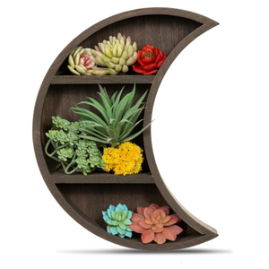 Ripiani galleggianti reversibili in legno a parete arredamento essenziale per soggiorno <span class=keywords><strong>e</strong></span> <span class=keywords><strong>cucina</strong></span> per esposizione di gioielli - Product Image 3