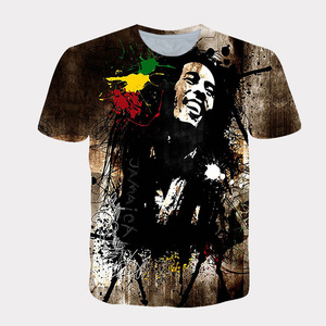 Men's New Fashion Activewear <strong>T-Shirt</strong> Tribal for <strong>Fox</strong> Print Knitted Oversized Fit Digital Printing Wholesale - Product Image 4
