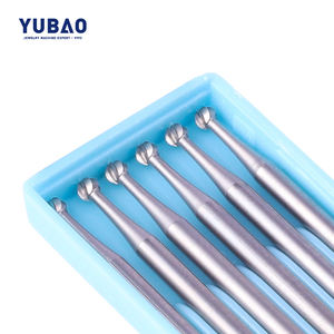Vòng thép <span class=keywords><strong>burs</strong></span> nha khoa kim thép phay Cutter 2.35 mét Đức hộp màu xanh Nha Khoa Kim - Product Image 4
