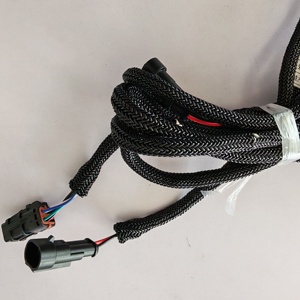 Hochtemperatur-/Niedertemperaturbeständiger PTFE-Kabelbaum für Baumaschinen zur Steuerung des Baggerrahmens - Product Image 1