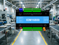 Module d'E/S à distance Sunfull IOM16800 Modbus RTU, 16 entrées numériques, 8 sorties numériques, RS485, sortie relais 220V 5A pour l'automatisation