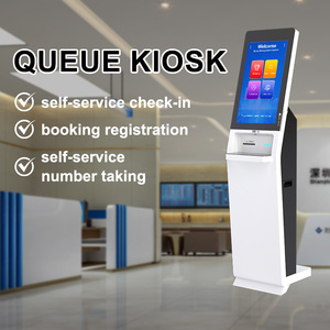 23.6 inch in vé tự dịch vụ kiosk Máy kiosk quản lý hàng đợi hệ thống vé kiosk - Product Image 3