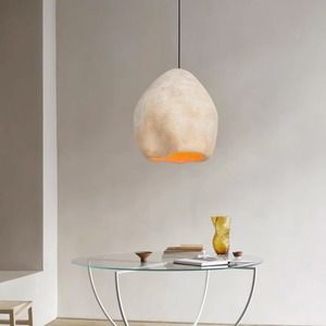 Nordic Designer Wabi-Sabi Style Lighting Fixtures Minimalist Unique <b>Bar</b> Counter Restaurant Pendant <b>Light</b> for Bedroom Guesthouse - Product Image 3