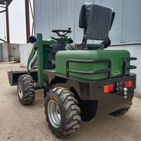 Mini-Elektro-Radlader Frontlader mit Schaufel Kurzer Wendekreis Motor- und Antriebsbetrieb für Bau- und Landwirtschaftseinsatz