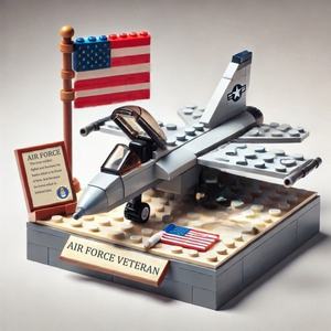 Armée marine Air Force vétérans Mini Figurines blocs de construction militaires ensemble en plastique modèle jouet hommage cadeau à collectionner - Product Image 1