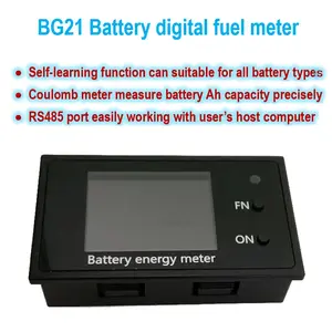 BG21 6V 12V 24V 36V 48V Battery Fuel Gauge Module Battery Capacity Meter For GEL VRLA AGM Lead Acid Battery