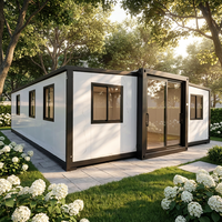 Maison conteneur préfabriquée pliable en panneaux sandwich, espace de travail modulaire respirant, bureau écologique à installation rapide pour hôtels et centres commerciaux
