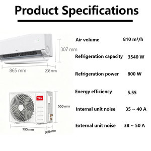 Aire Acondicionado Inverter de Doble Uso para Refrigeración y Calefacción, Gran Flujo de Aire, Control de Temperatura Confortable para Toda la Casa - Product Image 6