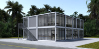 JHCE – Nouvelle Maison Préfabriquée de Luxe Moderne, Grande Unité Résidentielle Détachable en Conteneur, Bureau Multifonctionnel et Dortoir pour Employés