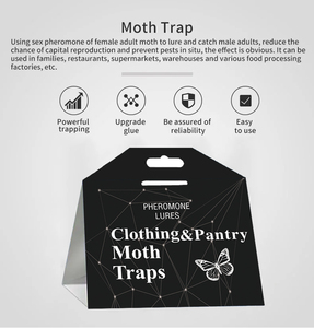 Pièges à mites pour vêtements <span class=keywords><strong>et</strong></span> garde-manger, non toxiques, collants, à phéromones, pour la protection des vêtements <span class=keywords><strong>et</strong></span> des aliments contre les infestations, vente en gros d'usine, personnalisables - Product Image 4