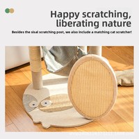 En gros Arbre à chat intégré en sisal enveloppé de jute avec plusieurs plateformes de saut Modèle MR08 10 kg Fourniture d'usine