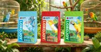 Porpoise LOROJOY Petit oiseau de compagnie, nourriture saine pour oiseaux à base de céréales riches en protéines, 500g avec vitamines et minéraux