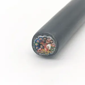 : Cable blindado de PVC con cinta de cobre con bajo contenido de halógenos 10mm 25mm