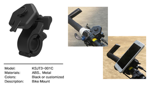 Bike Phone Holder Outdoor Sports Riding Fall Prevention Bike Phone Holder Adjustable Phone Holder for Motorcycle - Product Image 3