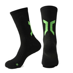Wholesale Men's Athletic Crew <b>Socks</b> Breathable Cushioned Terry Sole For Basketball <b>Training</b> Gym Workout - Product Image 5