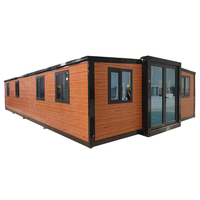 Maison modulaire préfabriquée pliable de 40 pieds maison préfabriquée extensible de 20 pieds maison conteneur d'habitation maisons modulaires maisons préfabriquées de luxe